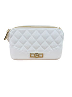 Marc Ellis Borsa a Tracolla Flat Bloom Milk/Light Gold