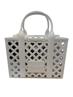 Marc Ellis Borsa a Mano Flat Plot Milk/Light Gold