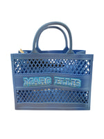 Marc Ellis Borsa a Mano Flat Sponge S Sky Bloom/Silver