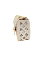 Marc Ellis Borsa a Tracolla Flat Basket Milk/Light Gold