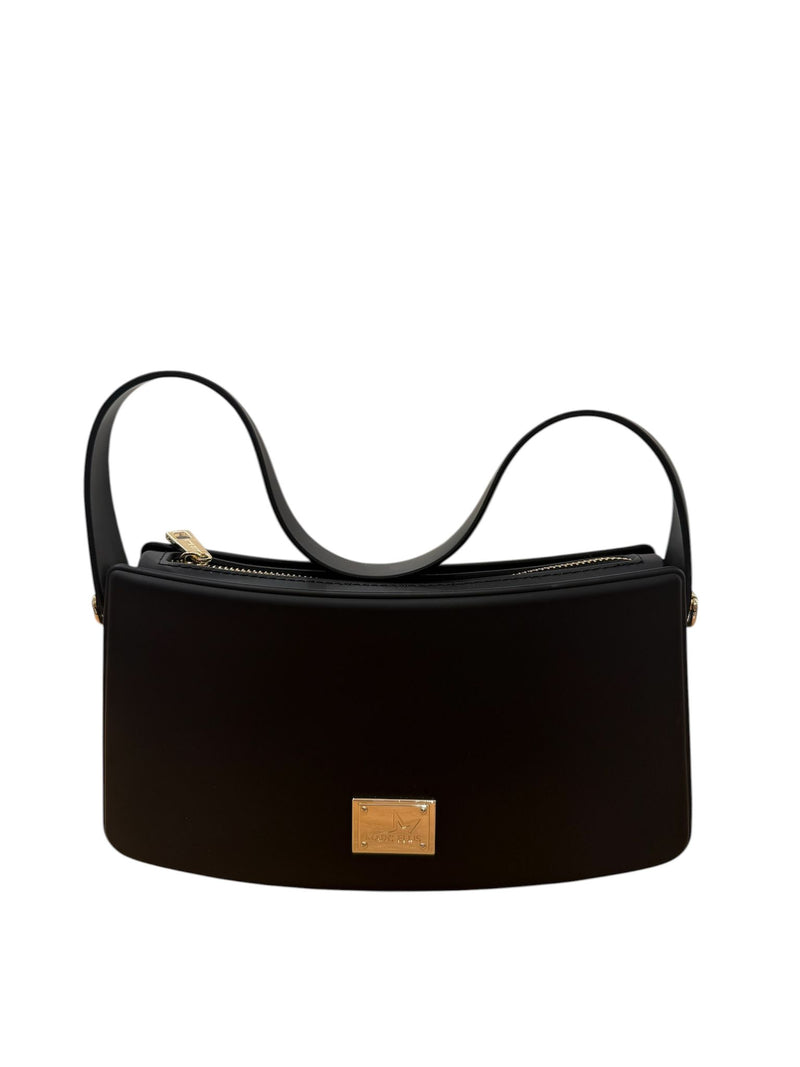 Marc Ellis Borsa a Spalla Flat Timeless Black/Light Gold