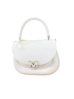 Marc Ellis Borsa a Mano Flat Jelly Milk/Silver