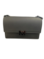 Marc ellis Borsa a Tracolla Flat Supermee M Black/Silver