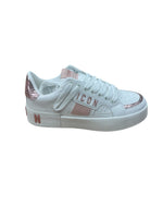Icon Scarpe Bianche/Rosa