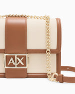 Armani Exchange Borsa A Spalla Natural/Cuoio  XW000070