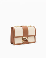 Armani Exchange Borsa A Spalla Natural/Cuoio  XW000070