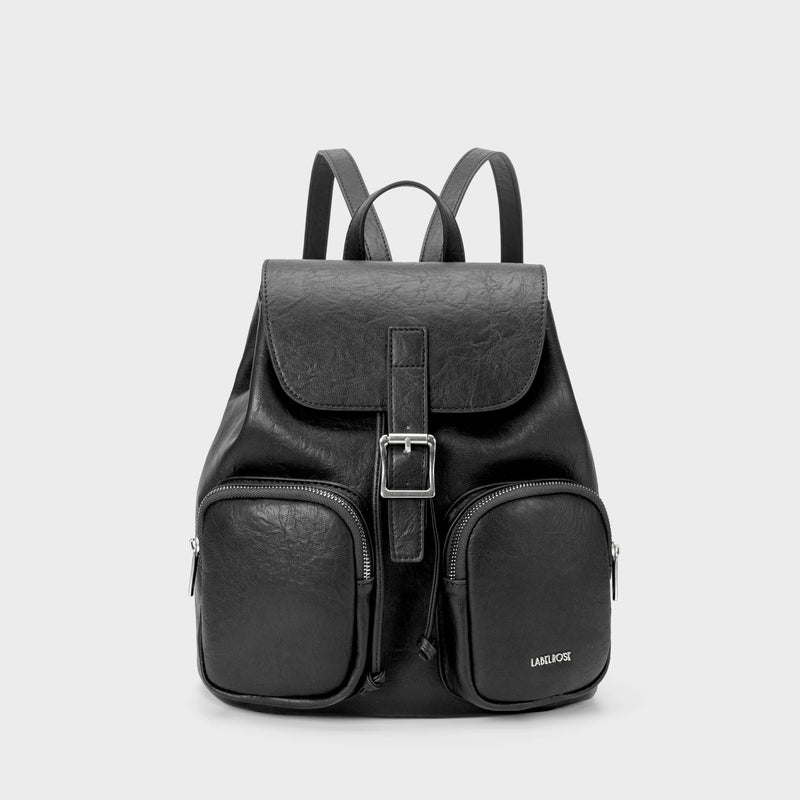 Label Rose Zaino SUMMER BACKPACK - BLACK SILVER
