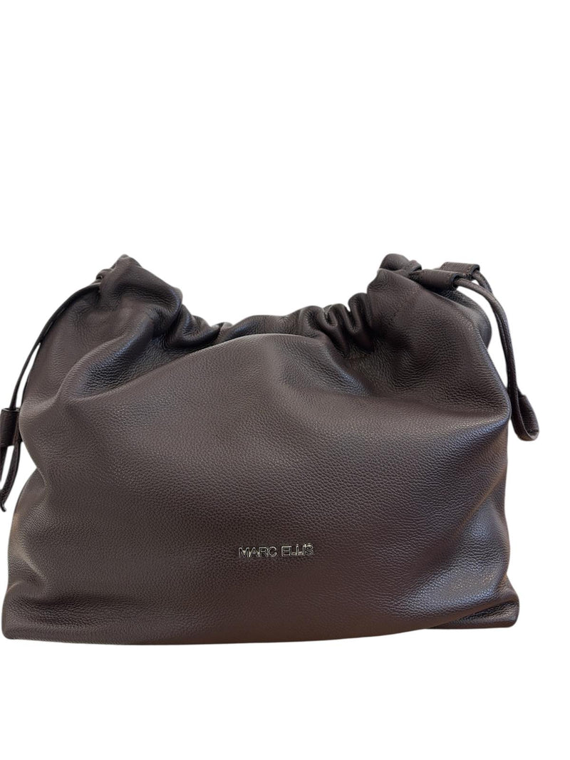 Marc Ellis Borsa A Tracolla Zelara Do Cocoa/Silver