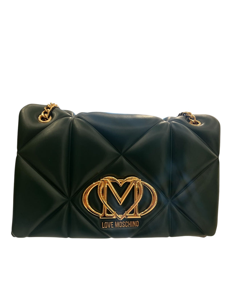 Love Moschino Borsa A Spalla Verde