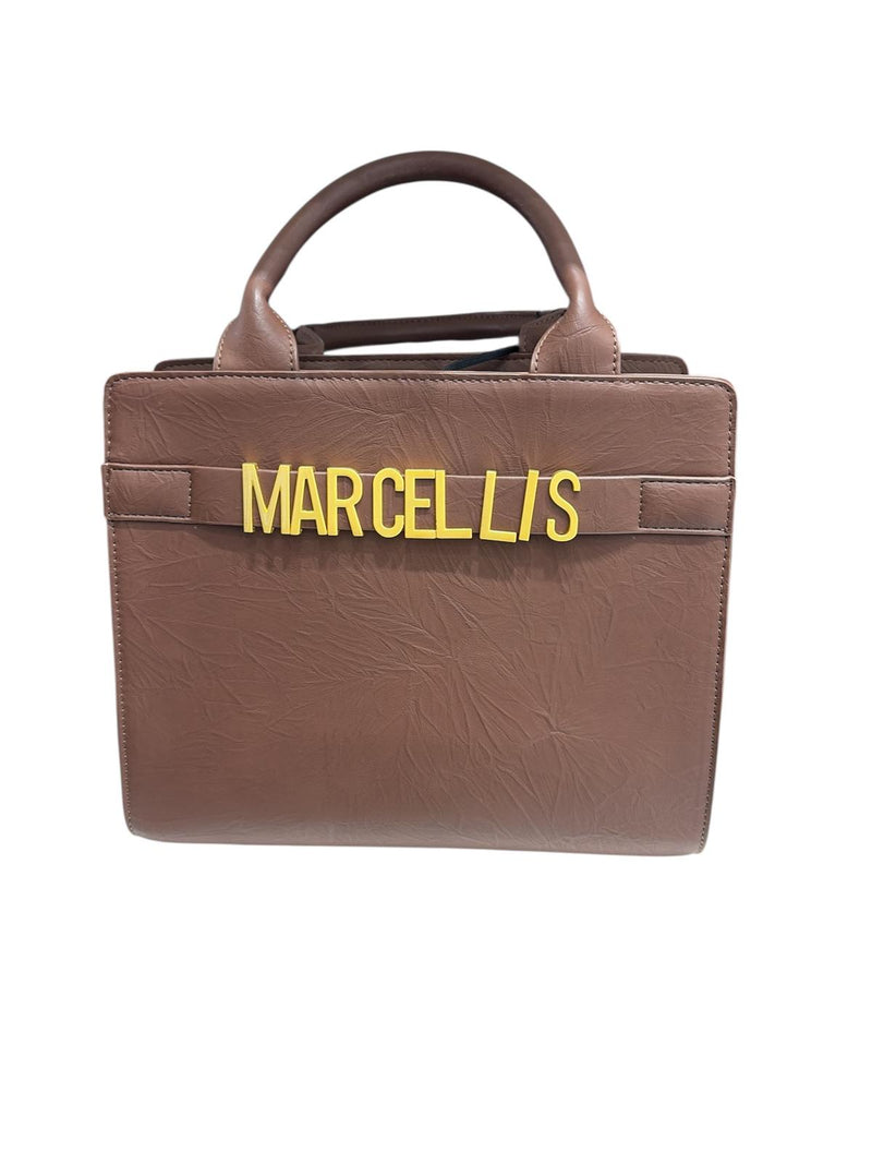 Marc Ellis Borsa A Mano Blush Bag Cocoa