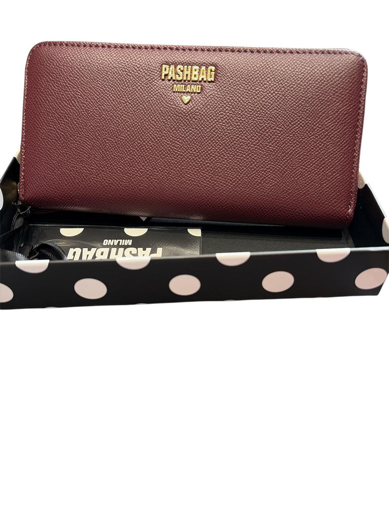 PASHBAG PORTAFIGLIO PORTAFOGLIO KENSINGTON BRIGITTE BORDEAUX