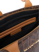 Mario Valentino Shopper Regina Re Moro/Naturale