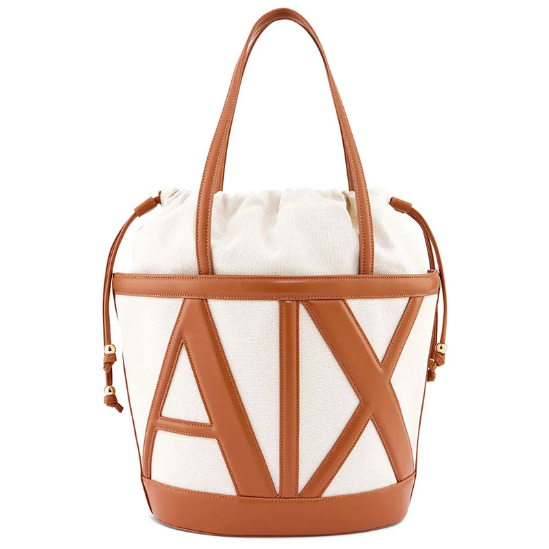 Armani Exchange Borsa A Spalla Natural/Cuoio XW002607