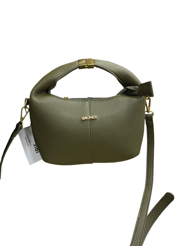 Sacmoi Borsa a Mano/Tracolla Verde Iris