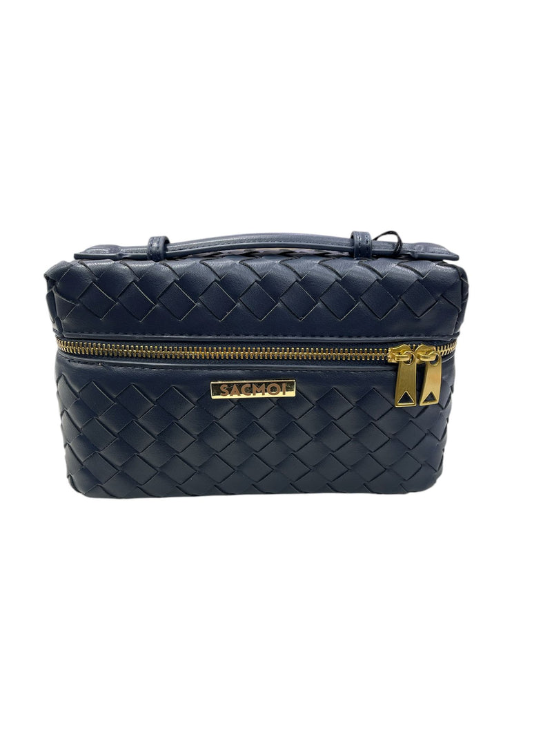 Sacmoi Borsa a Mano/Tracolla Blu Selene