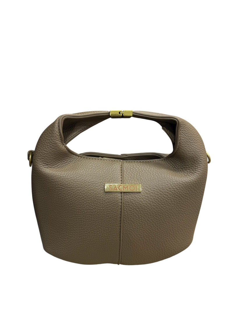 Sacmoi Borsa a Mano/Tracolla Beige Iris
