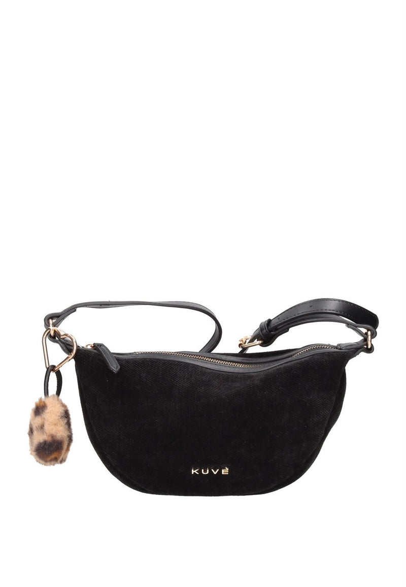 Kuvè Borsa a Spalla Nero