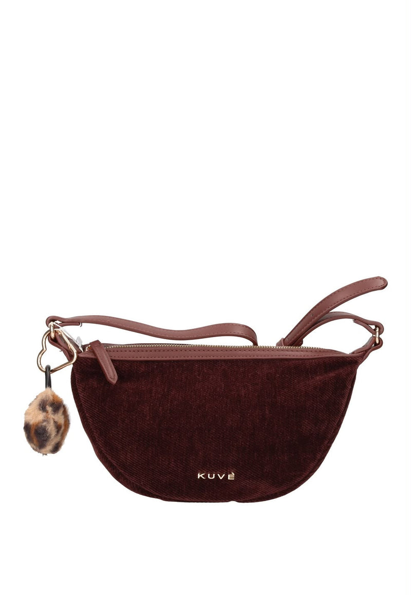 Kuvè Borsa a Spalla Bordeaux