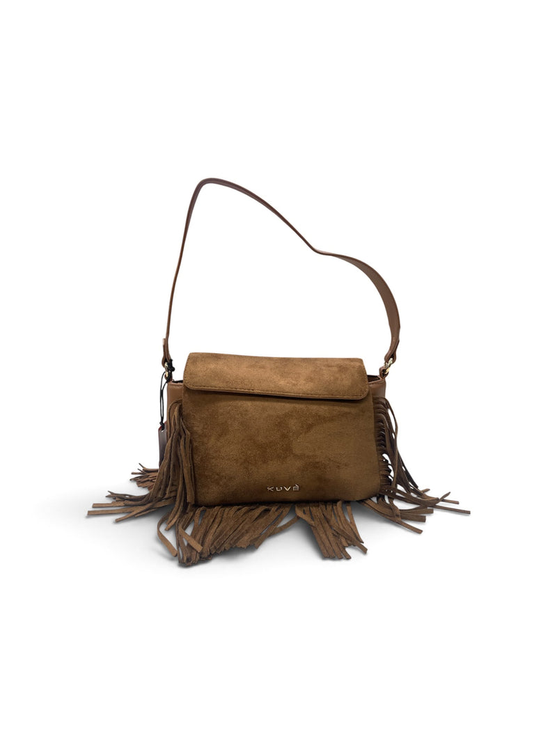 Kuvè Borsa a Spalla/Tracolla Small Cuoio