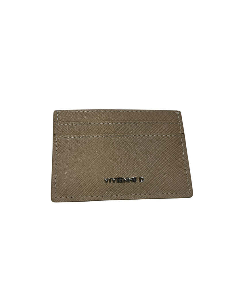 Vivienne D Portacarte Beige