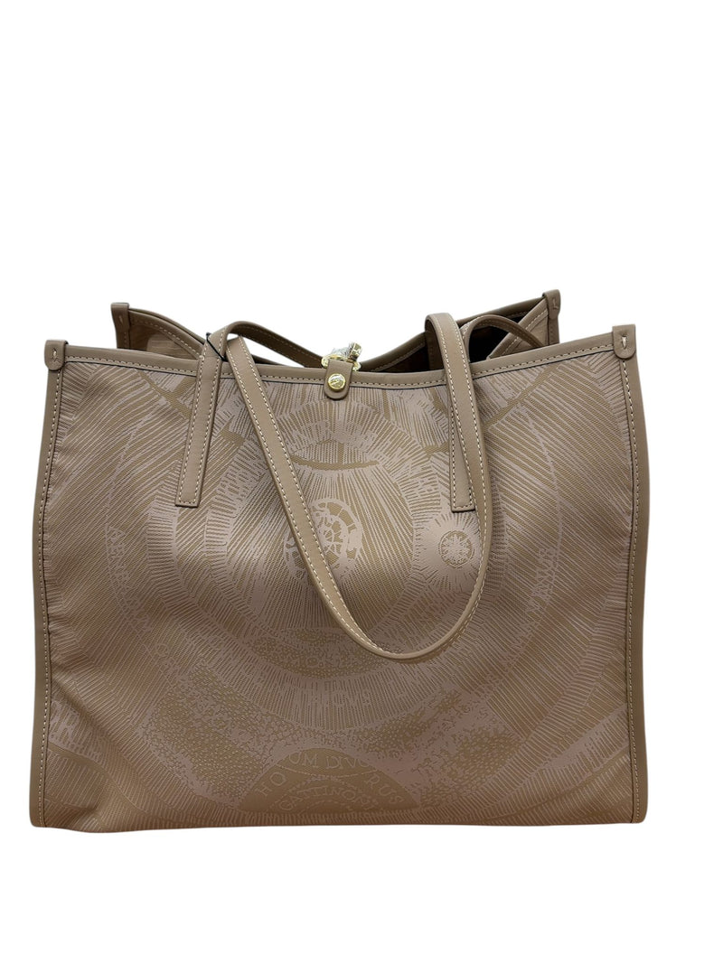 Gattinoni Planetarium Rain L. Shopping Bag Taupe
