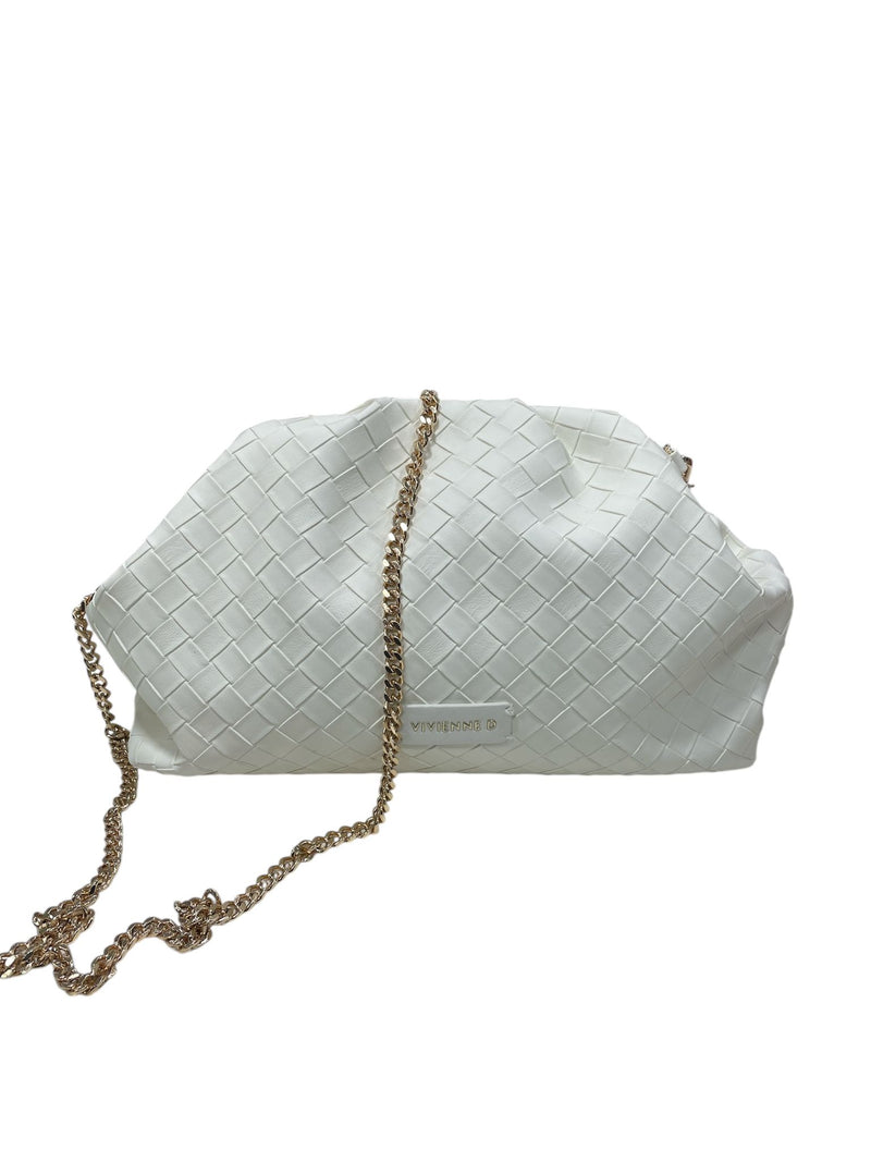 Vivienne D Maxi Pochette Bianco