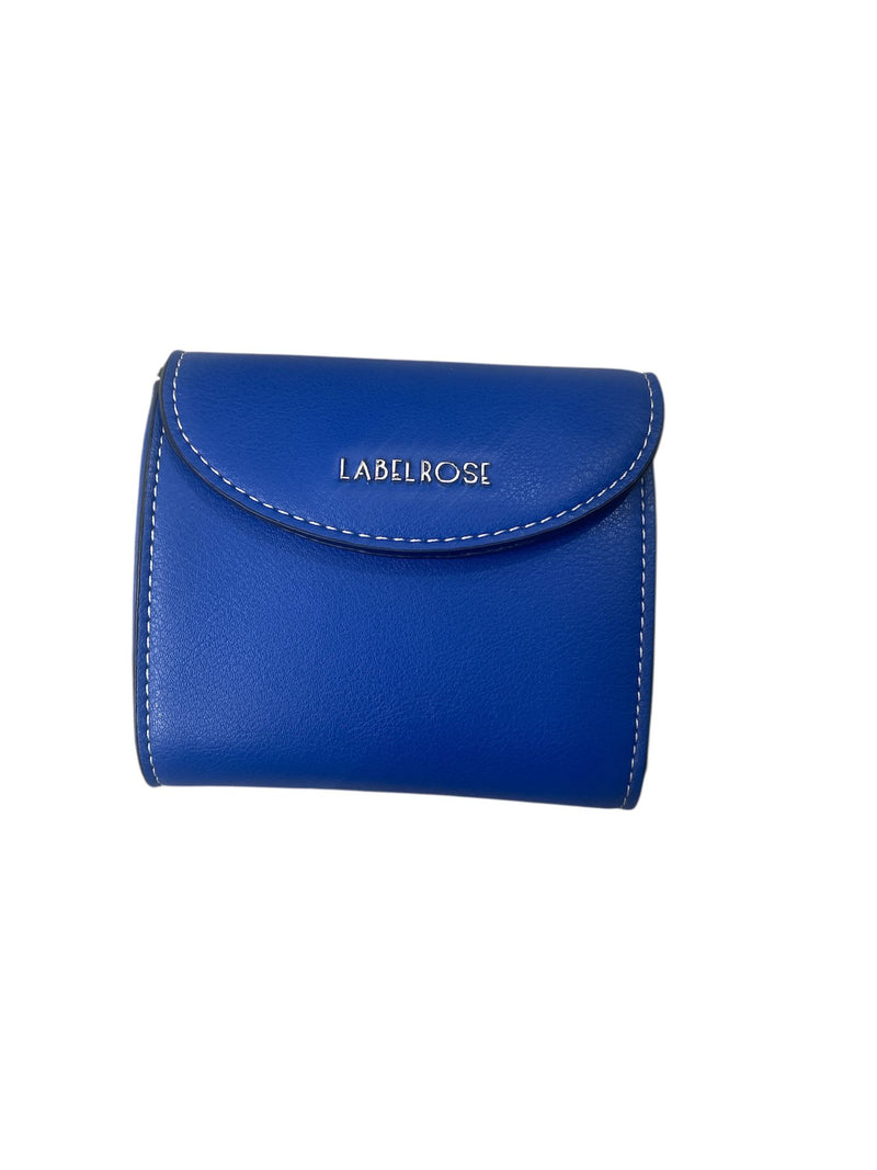 Label Rose Portafoglio Blu