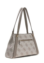 Guess Borsa A Spalla con Logo Karnilla Dark Taupe