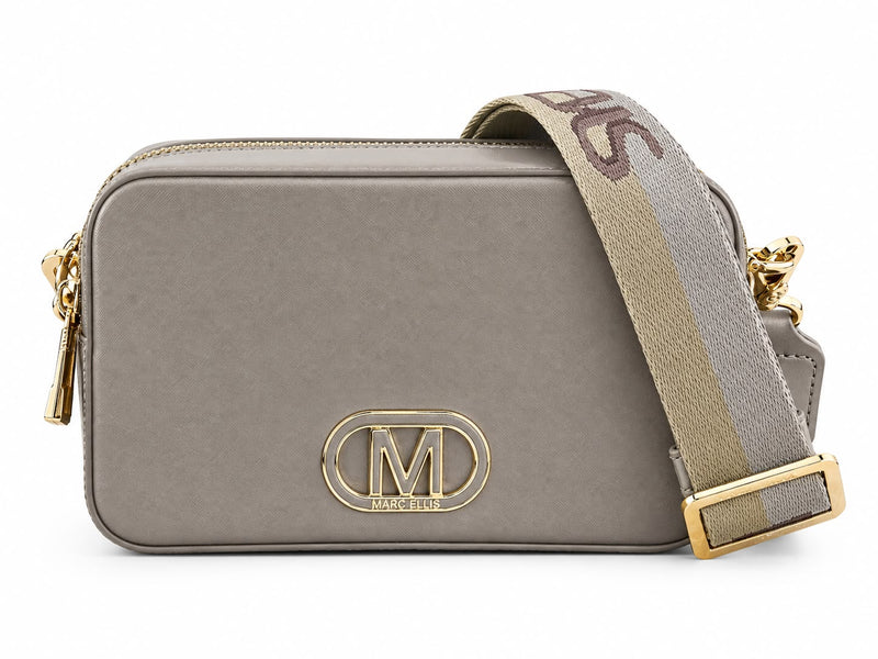 Marc Ellis Borsa A Mano/ Tracolla Flat Flowe S Dark Taupe