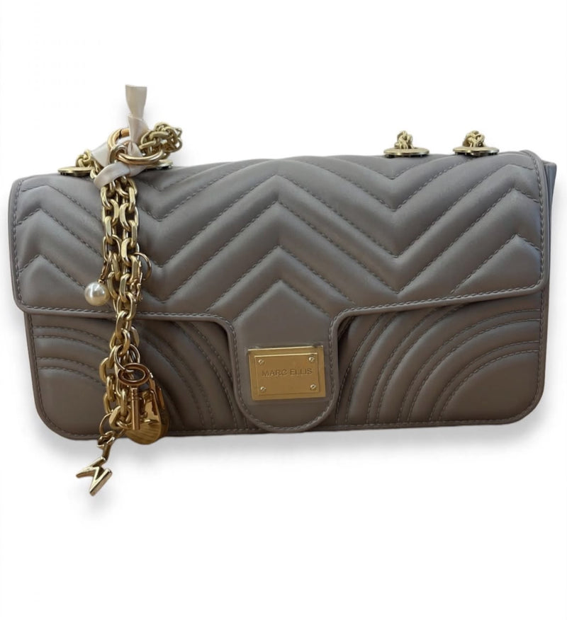 Marc Ellis Borsa A Spalla/Tracolla  Flat Halo Dark Taupe