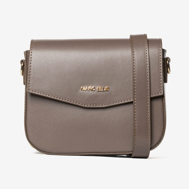 Marc  Ellis Borsa A Tracolla Jenna Bx   Dark Taupe/Gold