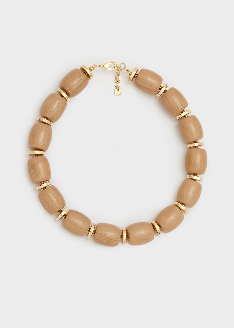 Nali' Collana Vicky In Resina Oro/Beige