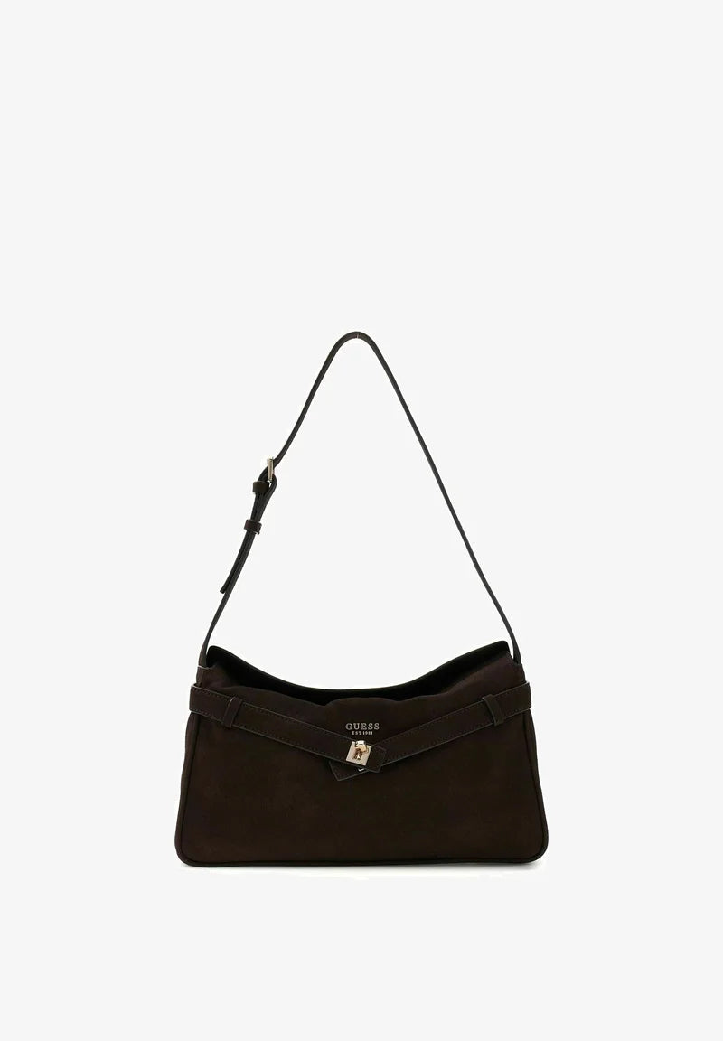 Guess Borsa a Spalla Ella Espresso SG975418
