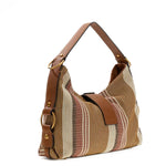 Guess Borsa a Spalla Cognac Multi Camden AB930818