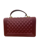 Marc Ellis Flat Square M Red Dahlia/ Light gold