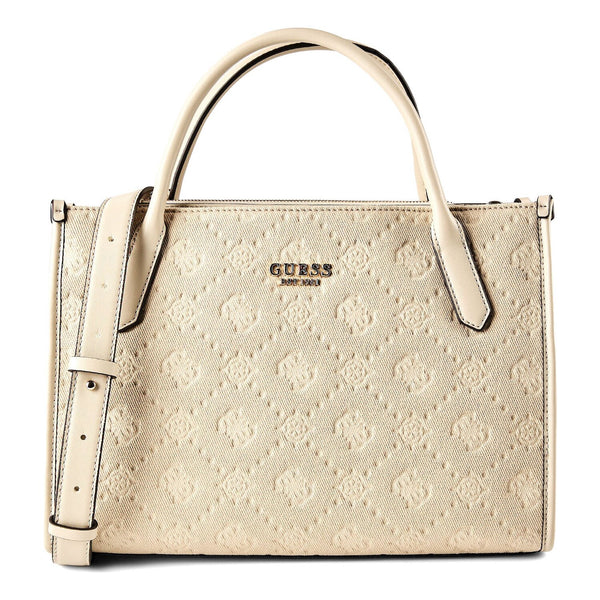 Guess Borsa a Mano/Tracolla Jodi Light Beige Logo PD976922