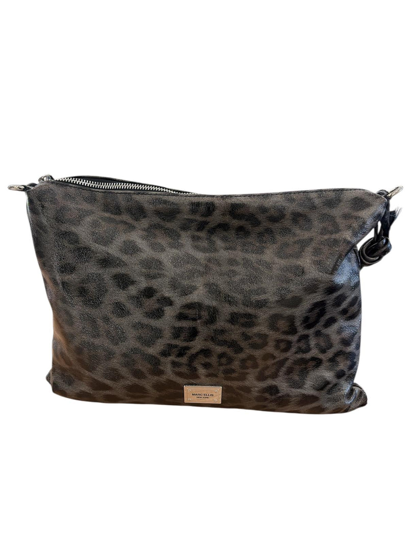 Marc ellis Borsa A Spalla Eluna Leo Black Leo/Silver
