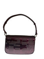 Gaelle borsa a spalla in vernice bordeaux