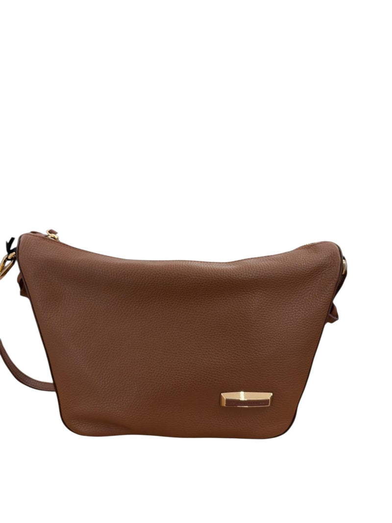 Marc Ellis Borsa  A Tracolla Zephyra M Do Dark Cuoio/Gold