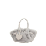 Vivienne d Borsa A Tracolla Fur Grigio