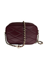 Gaelle borsa a tracolla con Perle e Charm bordeaux
