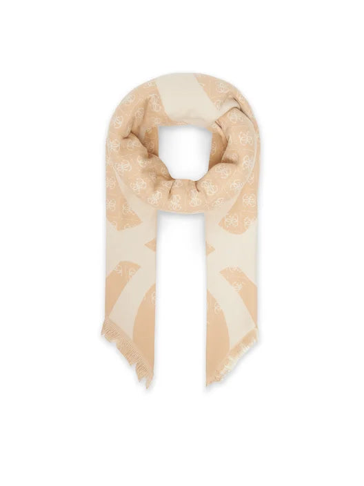 Guess Stola Logata 4G Beige