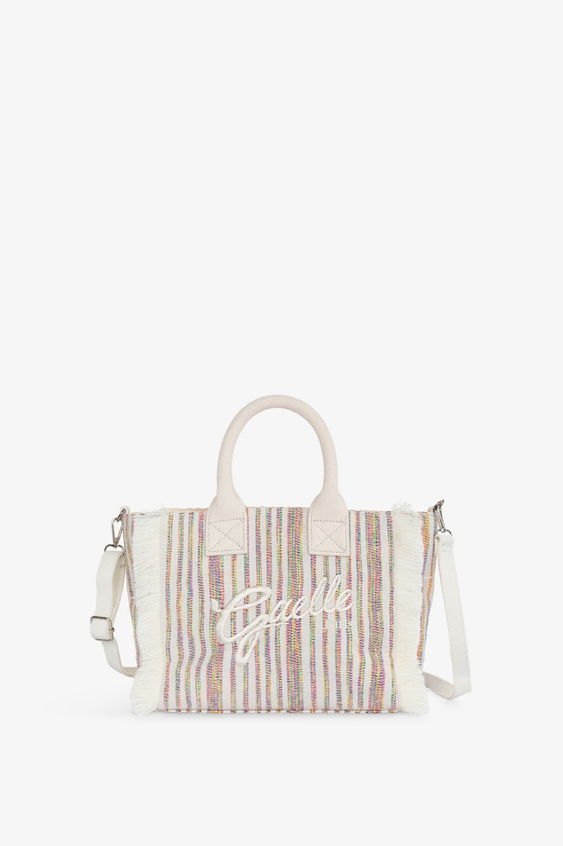 Gaelle Maxi Shopper Ricamo Firma Multicolor GAACW03191
