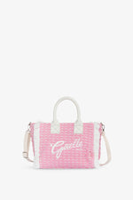 Gaelle Maxi Shopper Ricamo Firma Rosa GAACW03187