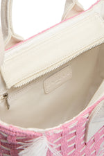 Gaelle Maxi Shopper Ricamo Firma Rosa GAACW03187