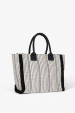 Gaelle Maxi Shopper Ricamo Firma Nera GAACW03190