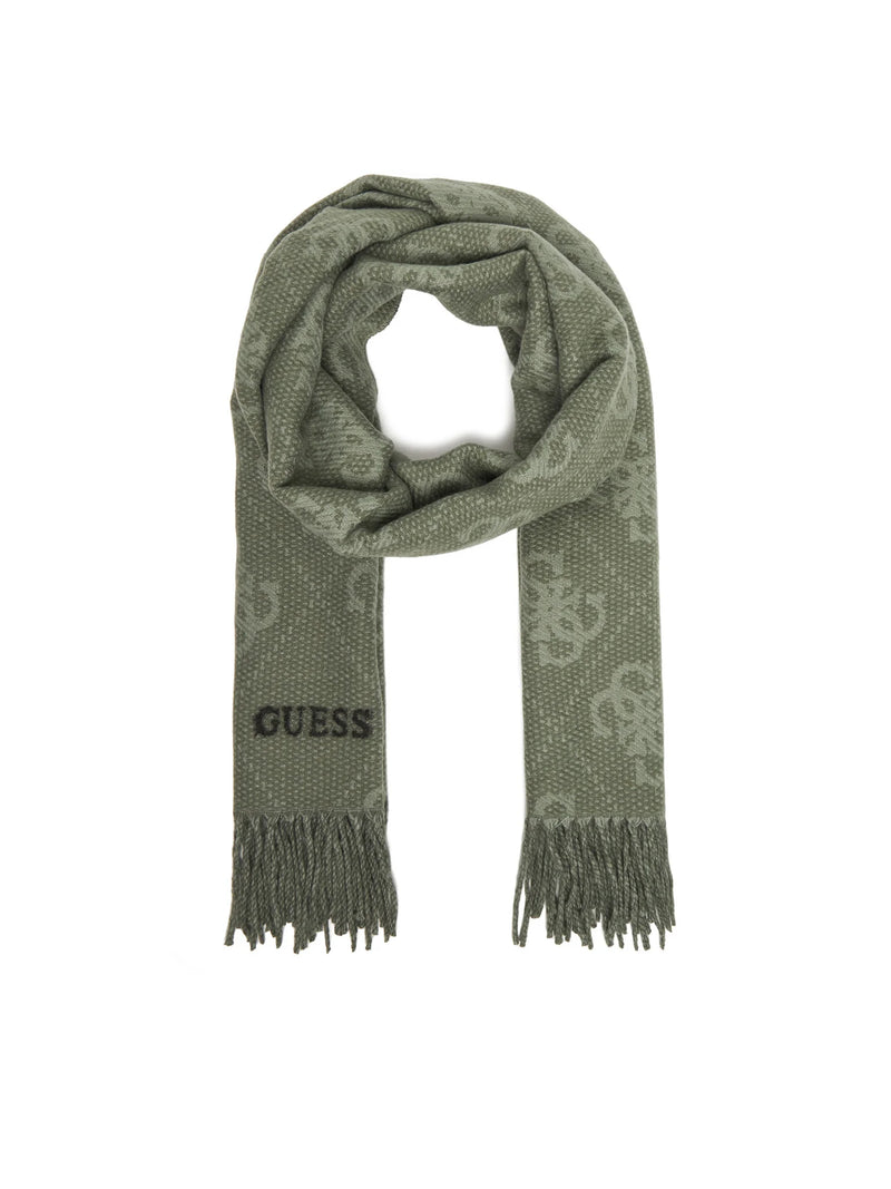 Guess Sciarpa Logata Verde