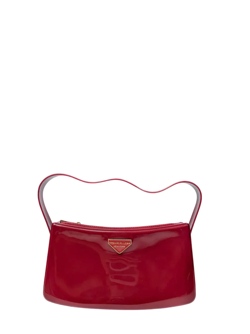 Marc Ellis Borsa A Spalla Flat Timeless Red Dahlia/Gold