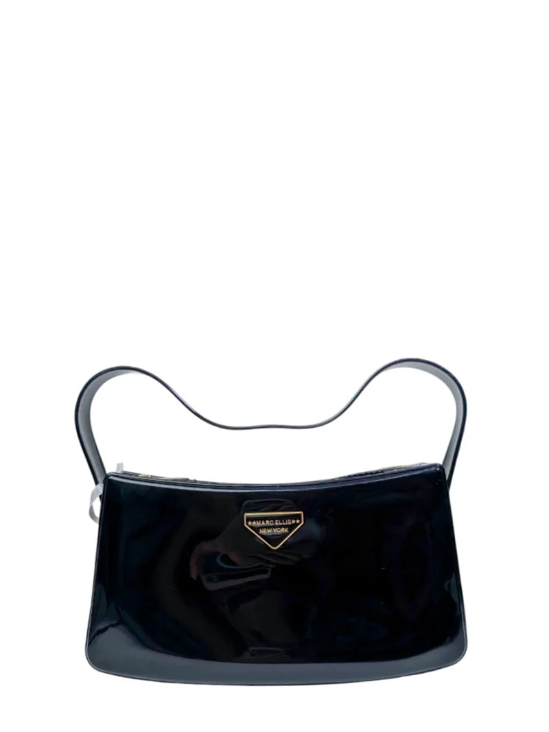 Marc Ellis Borsa A Spalla Flat Timeless Black/Gold