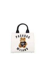 Pashbag Borsa a Mano Orsetto  Bianca